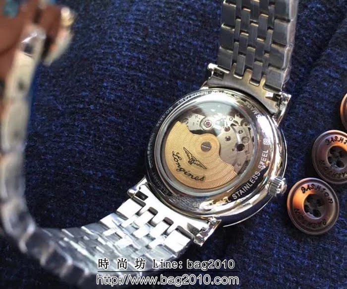 LONGINES浪琴 全新博雅系列 男士腕表 WSS0376
